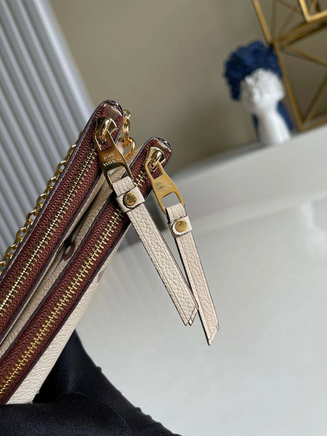 Louis Vuitton Double Zip Pochette Bag