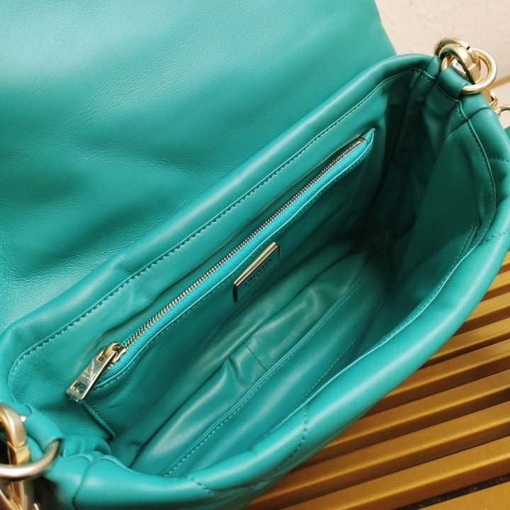 Prada Padded Nappa Leather Shoulder Bag
