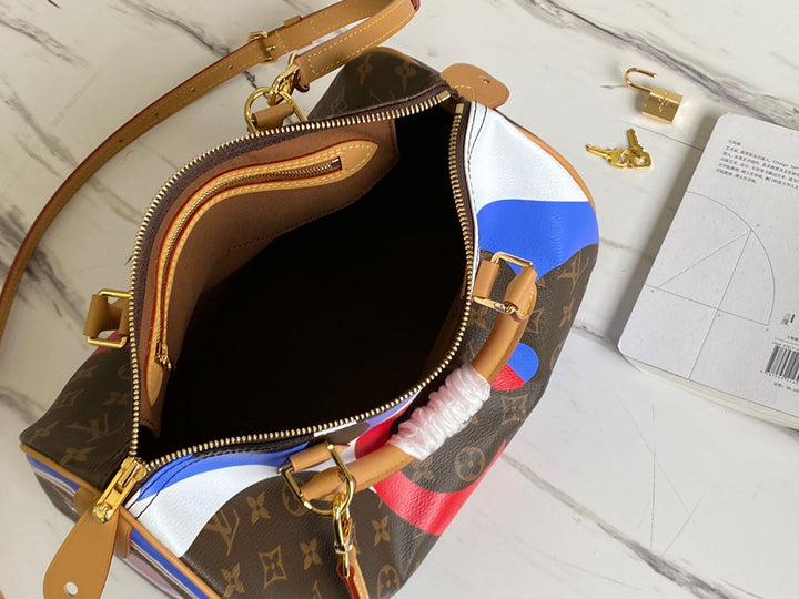 Louis Vuitton Game On Speedy Bandouliere 30 Bag
