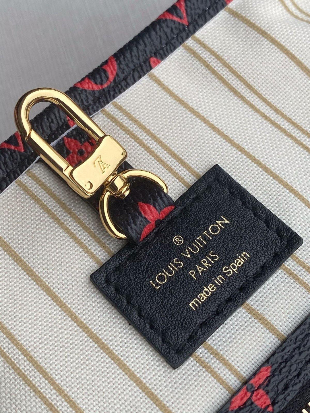 Louis Vuitton Crafty Neverfull MM  Tote Bag