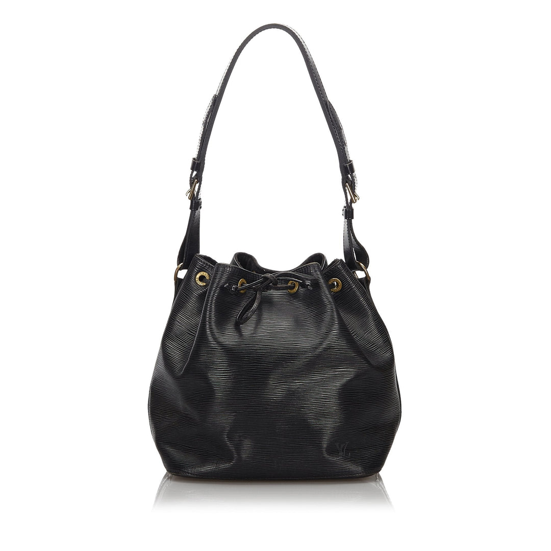 Pre-Loved Louis Vuitton Black Epi Leather Petit Noe France