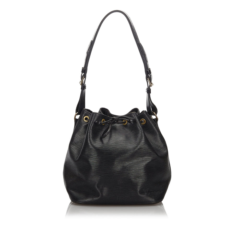 Pre-Loved Louis Vuitton Black Epi Leather Petit Noe France