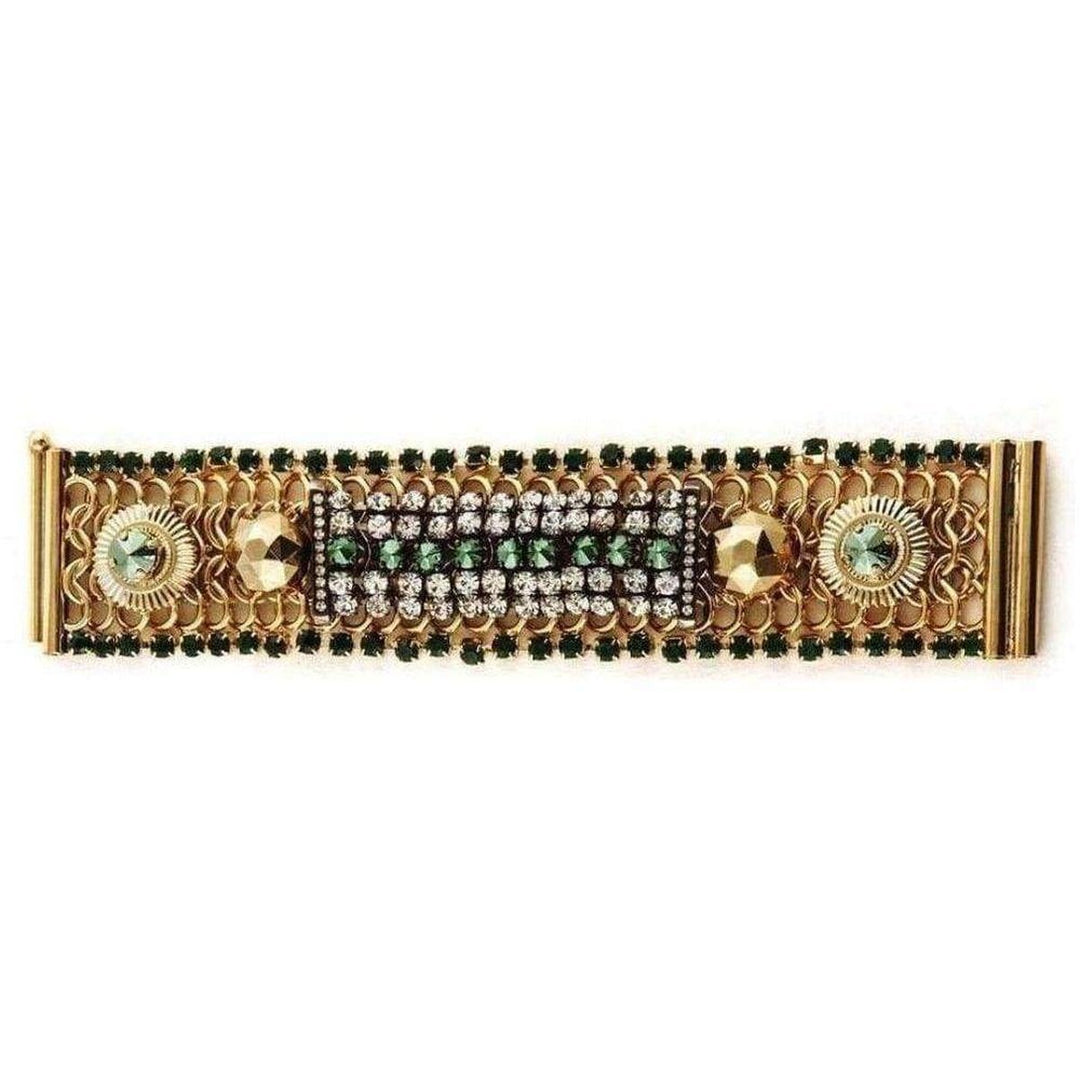Iosselliani-Dirty Crystal Bracelet - Runway Catalog