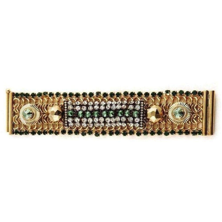 Iosselliani-Dirty Crystal Bracelet - Runway Catalog