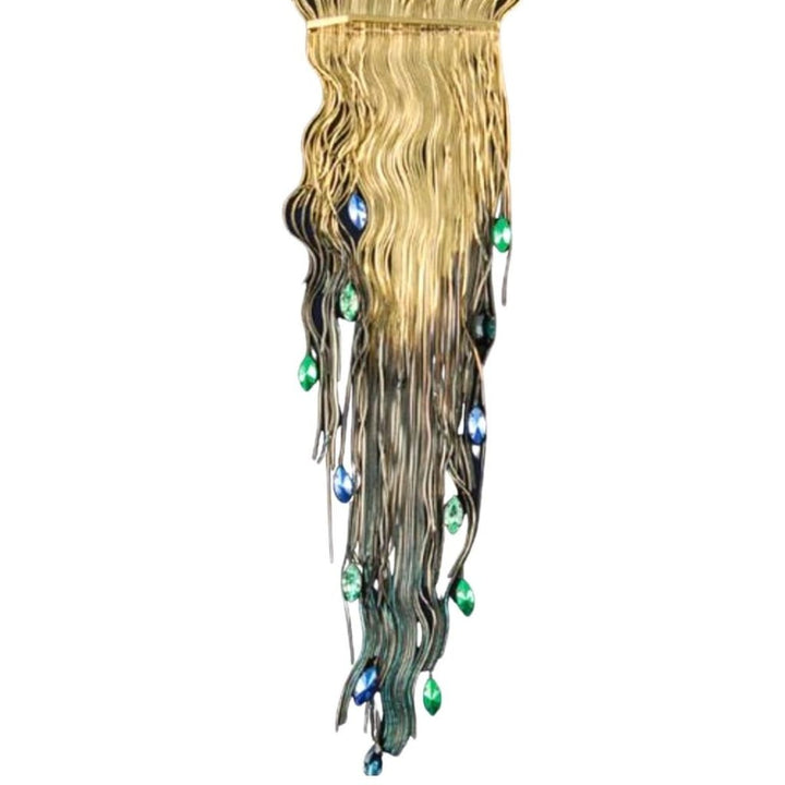 Multi Thread Fringes Necklace