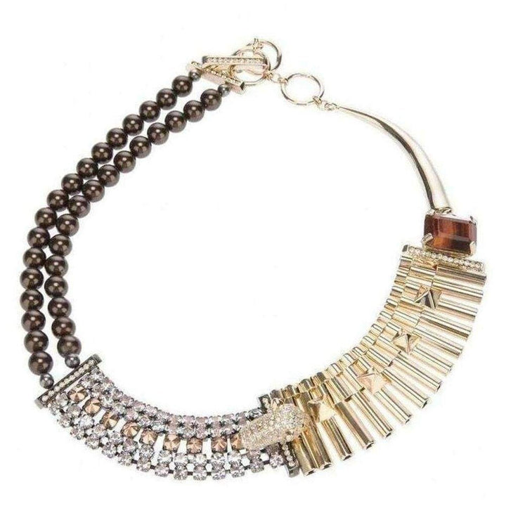 Rolex Chain Cheetah Head Crystal Chocker