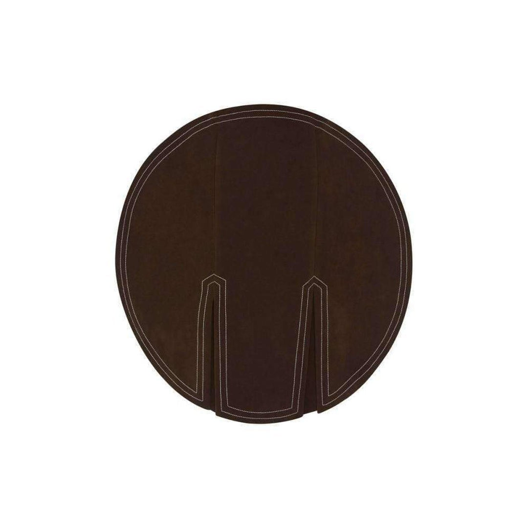 Jacquemus-Circle Faux Suede Skirt - Runway Catalog