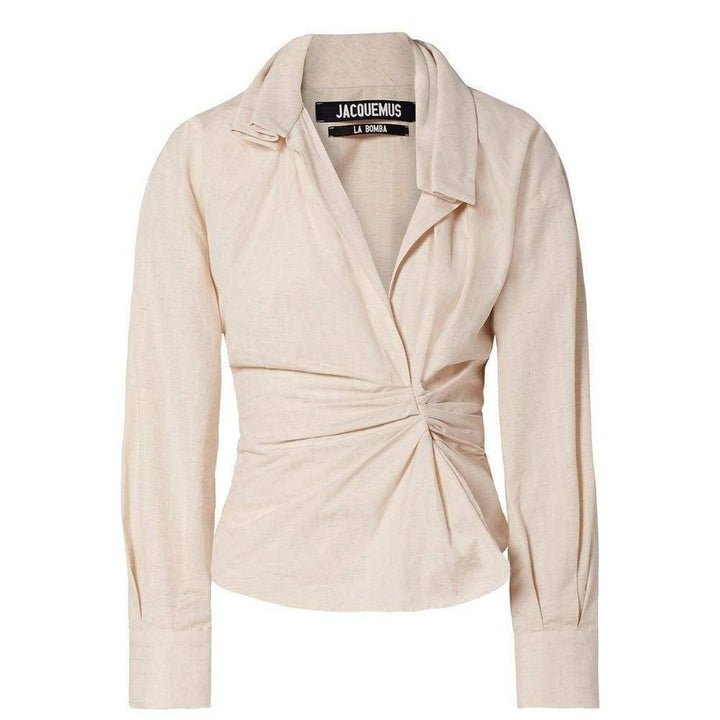 Jacquemus-La Chemise Belem Blouse Top - Runway Catalog