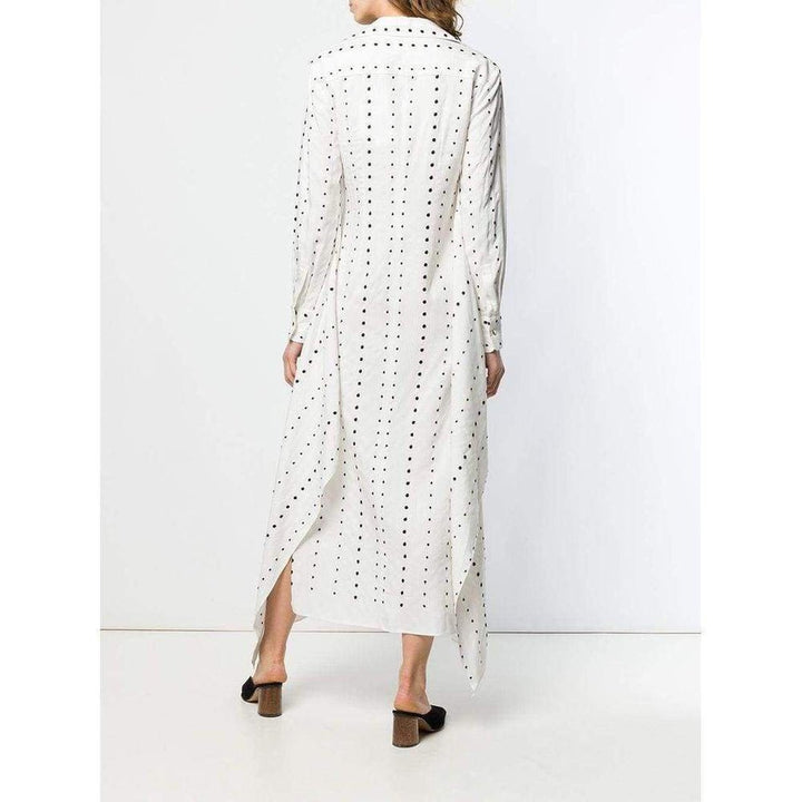 La Djellaba Dot Maxi Dress