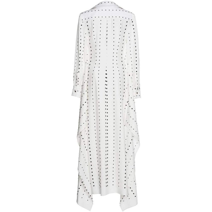 La Djellaba Dot Maxi Dress