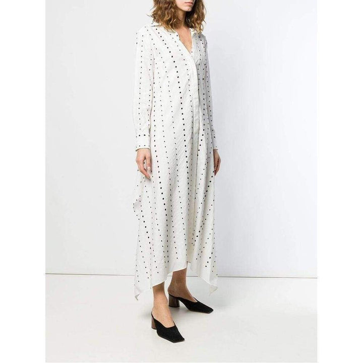 La Djellaba Dot Maxi Dress