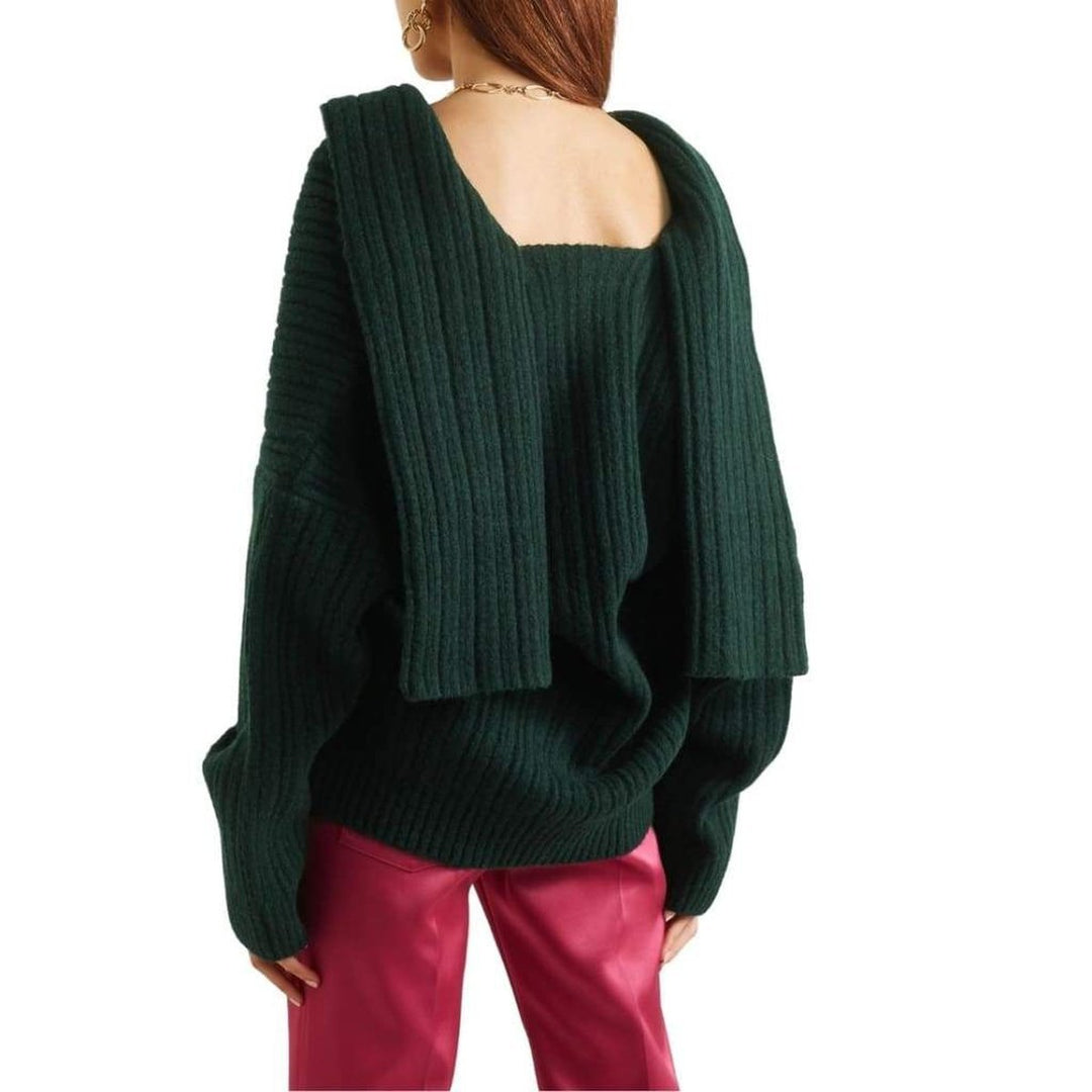 La Maille Ahwa Wool-Blend Sweater