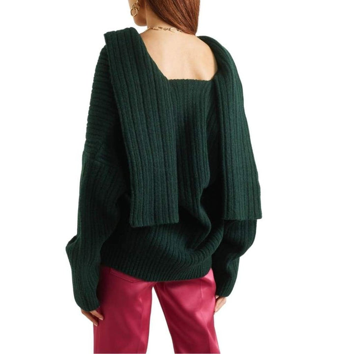 La Maille Ahwa Wool-Blend Sweater