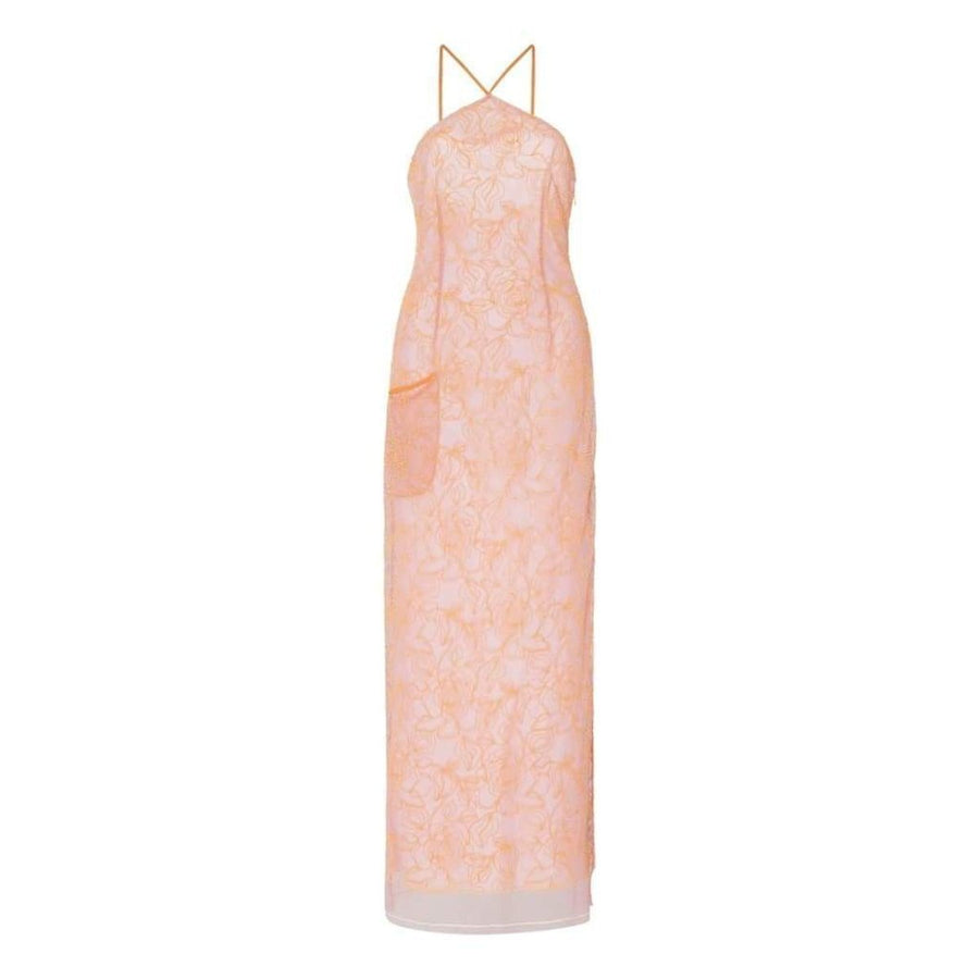 Jacquemus-La Robe Lavandou Chiffon Midi Dress - Runway Catalog