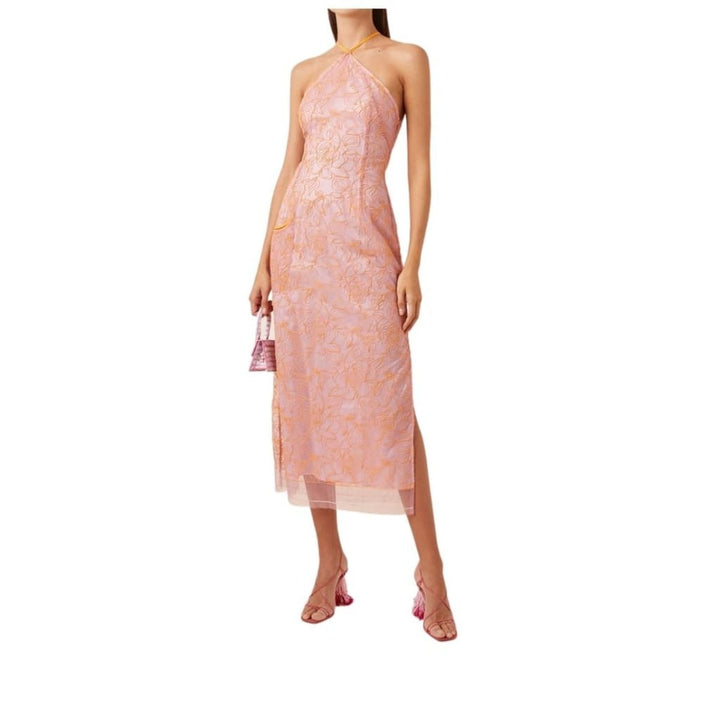 La Robe Lavandou Chiffon Midi Dress