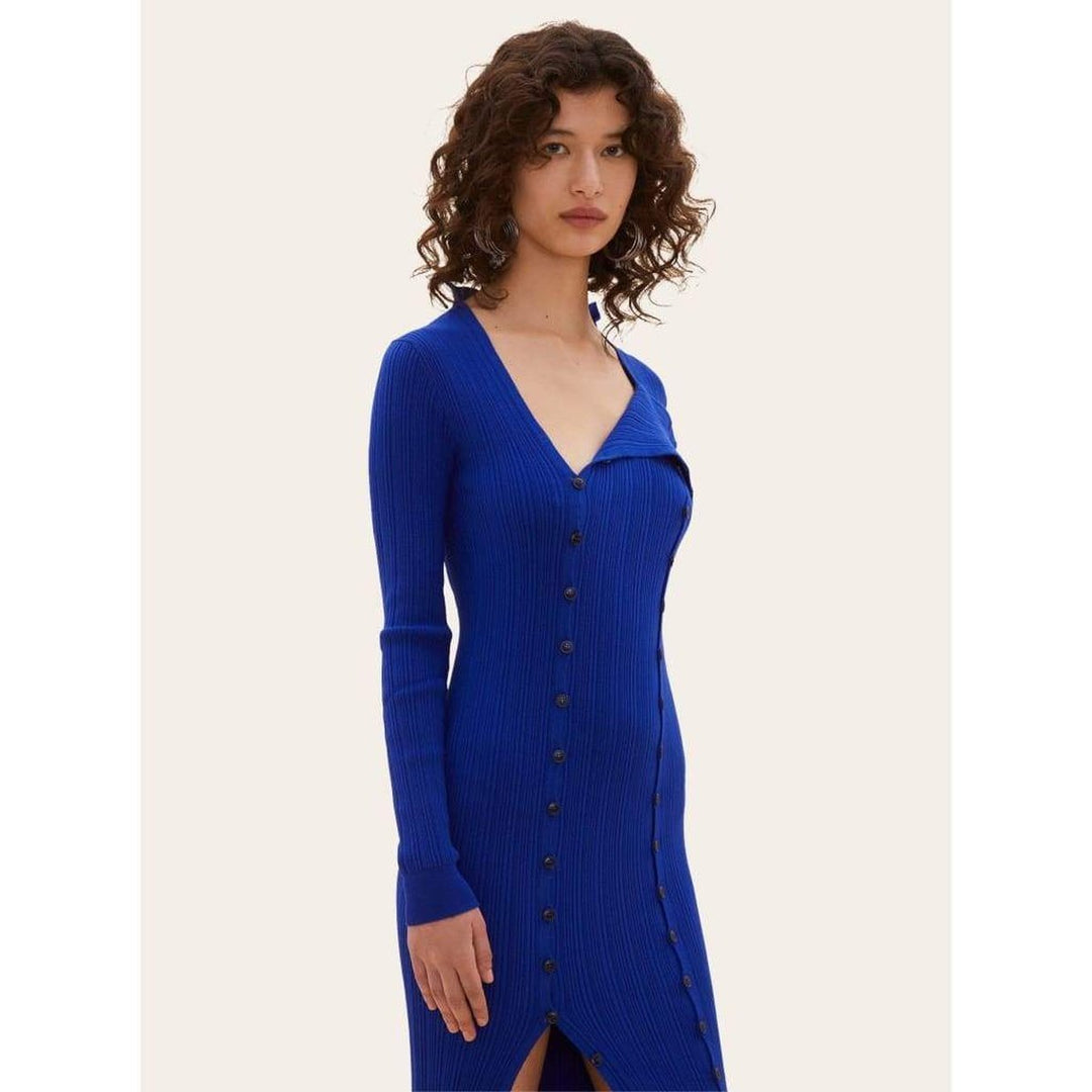 La Robe Maille Ribbed Maxi Dress