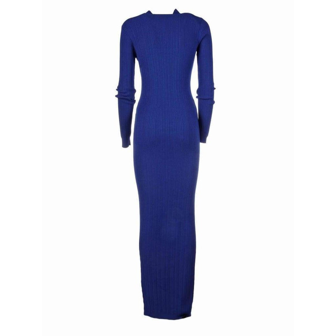 La Robe Maille Ribbed Maxi Dress