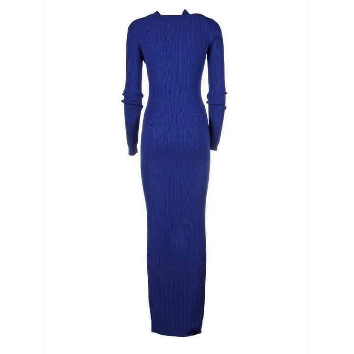 La Robe Maille Ribbed Maxi Dress