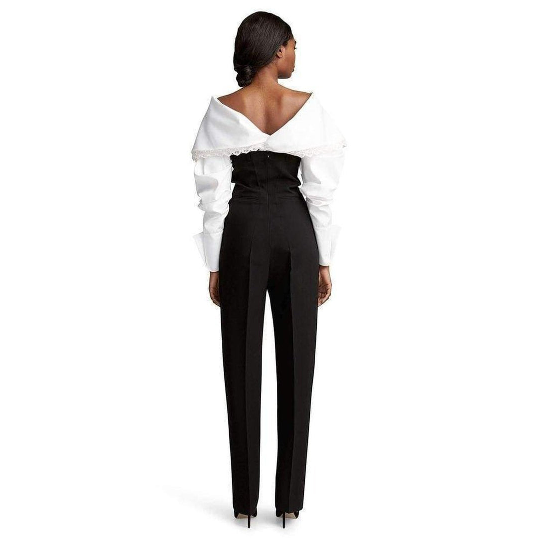 Le Pantalon Straight High Rise Wool Trousers Pants