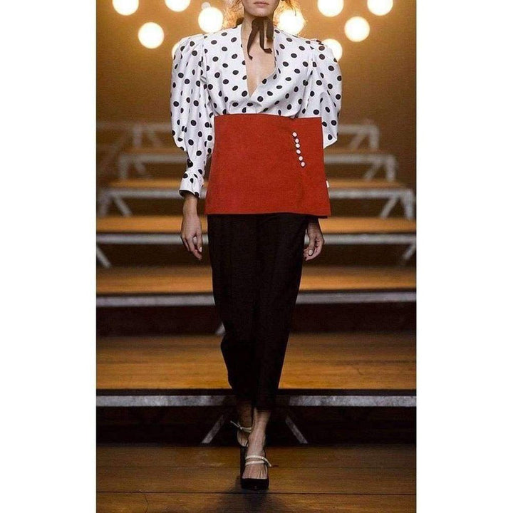 Le Pantalon Straight High Rise Wool Trousers Pants