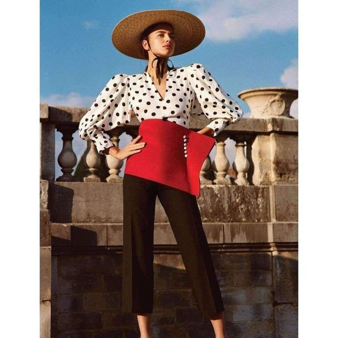 Le Pantalon Straight High Rise Wool Trousers Pants