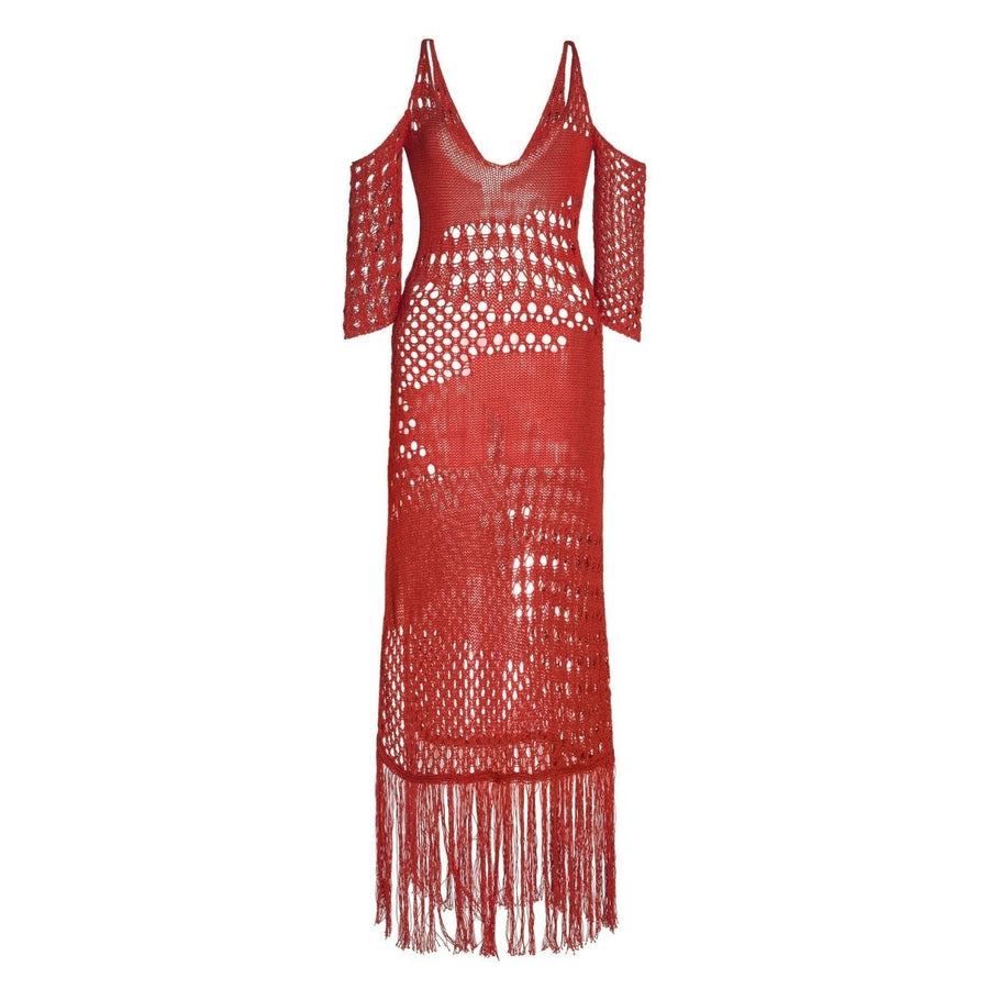 Jacquemus-Octavia Crochet Knit Dress - Runway Catalog