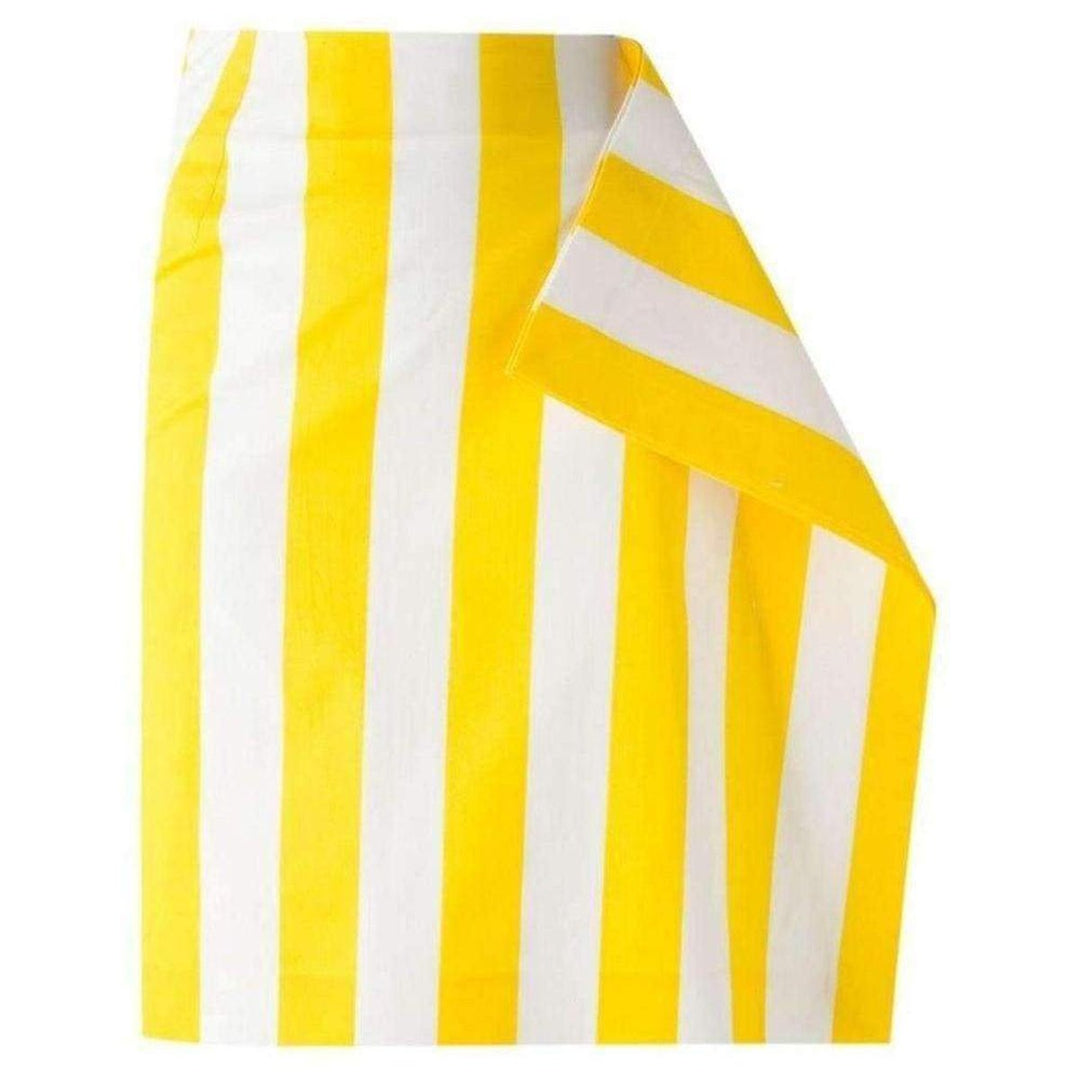 Jacquemus-Side Flat Striped Skirt - Runway Catalog