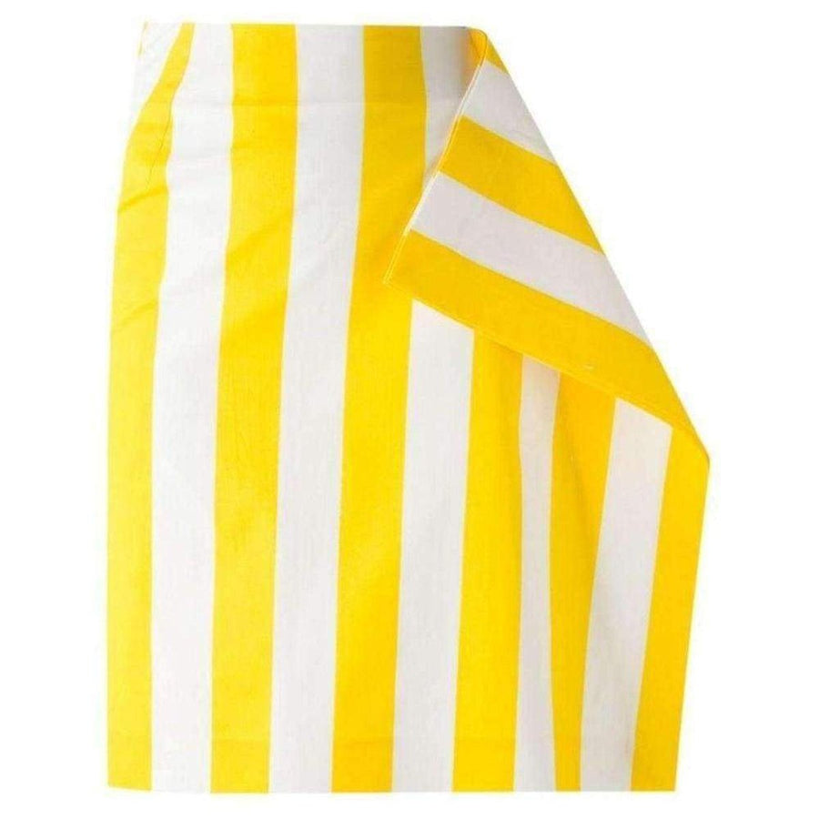 Jacquemus-Side Flat Striped Skirt - Runway Catalog