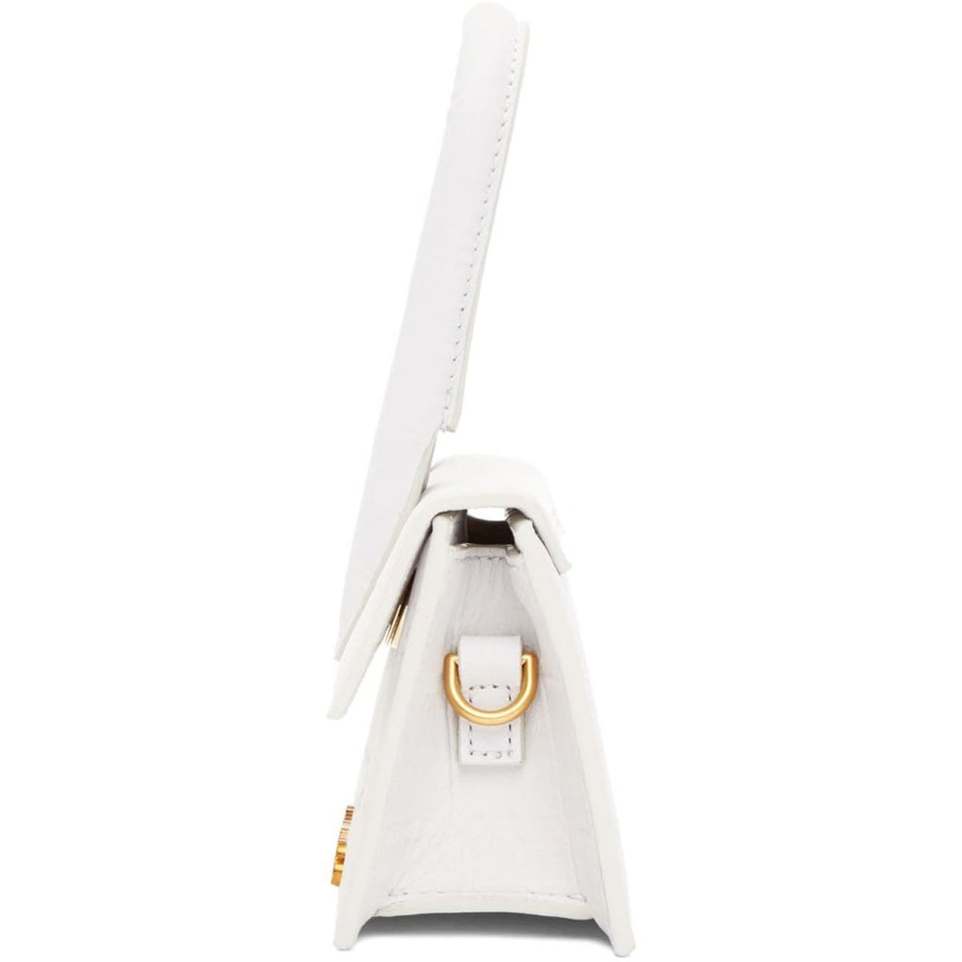 Small Le Chiquito Croc-effect Suede Leather Bag