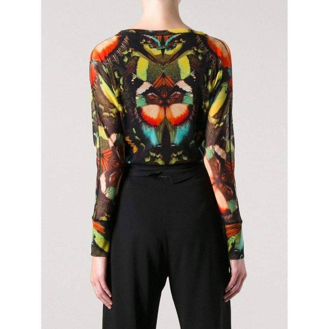 Butterfly Print Top