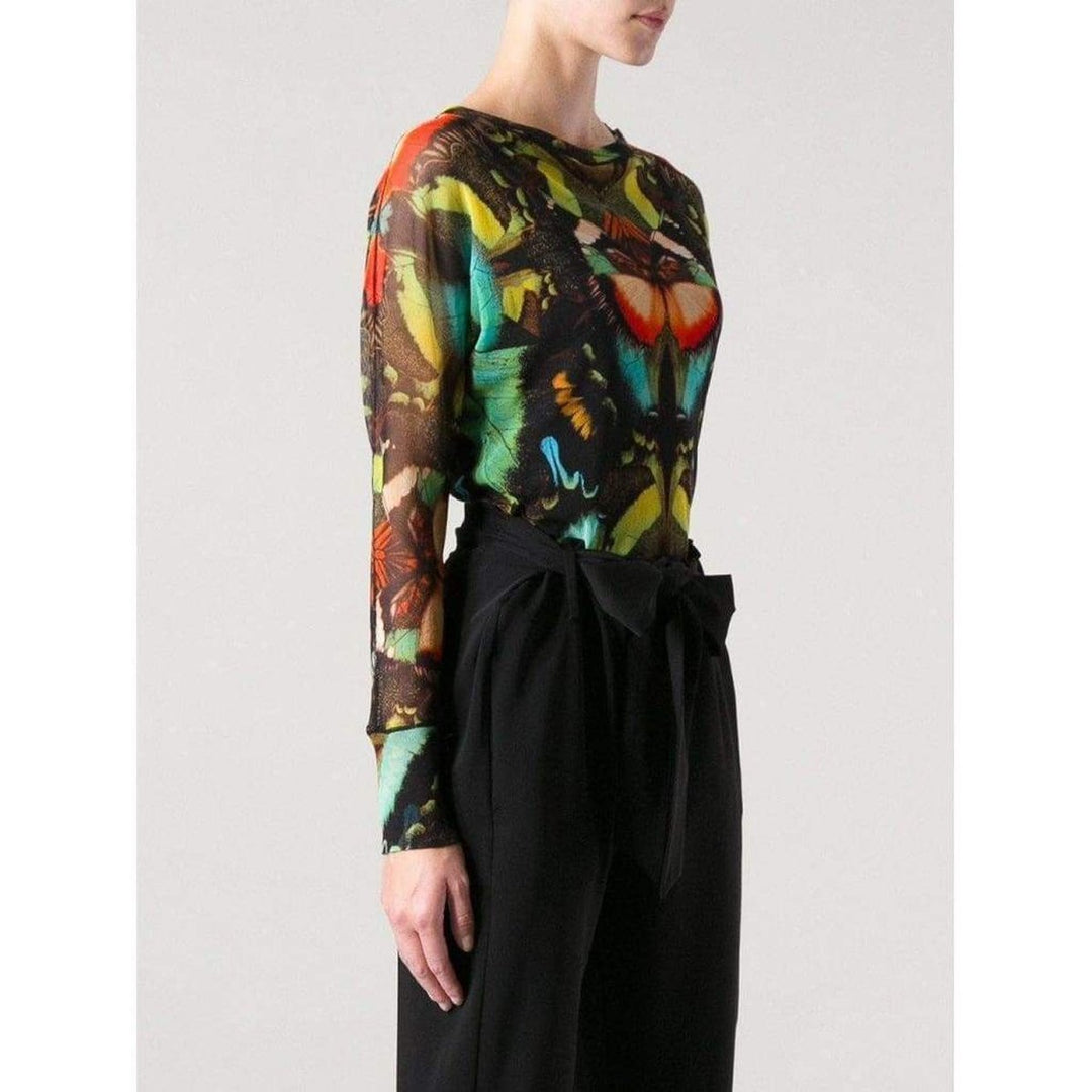 Butterfly Print Top