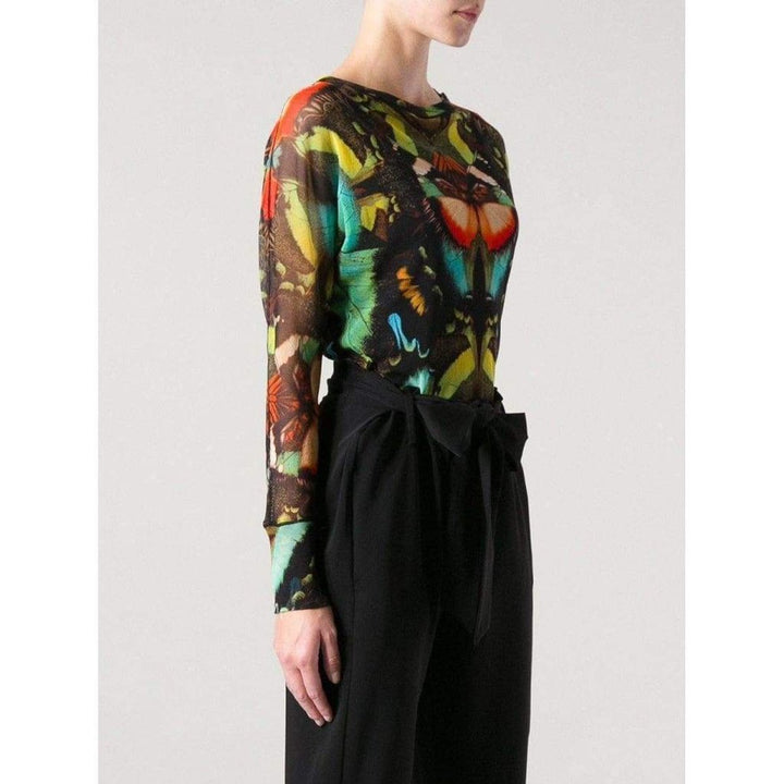Butterfly Print Top