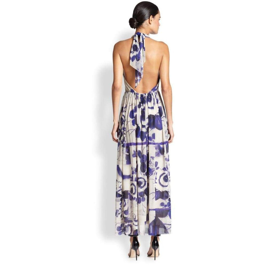 Cross Halter Tulle Dress