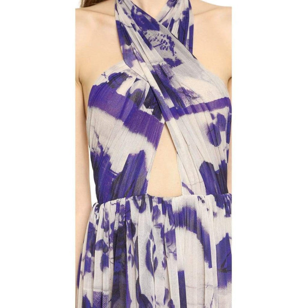 Cross Halter Tulle Dress