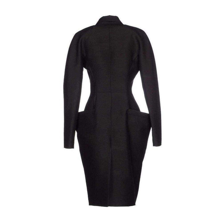 Hourglass Wool Coat