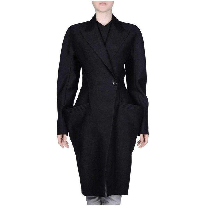 Hourglass Wool Coat