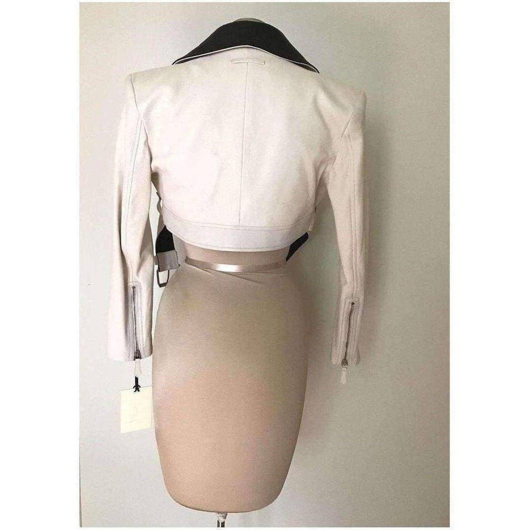 Runway Leather Biker Jacket