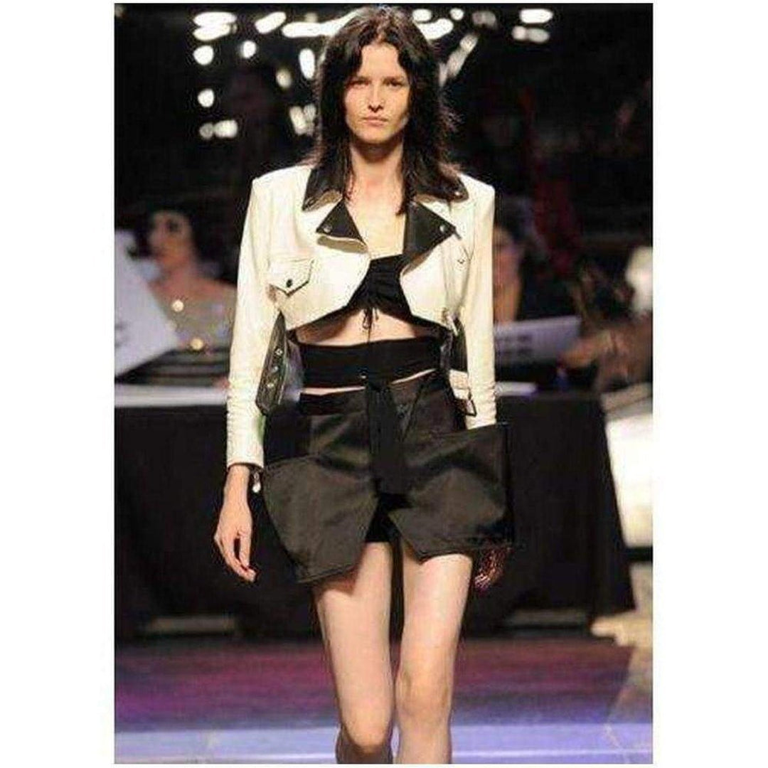 Runway Leather Biker Jacket