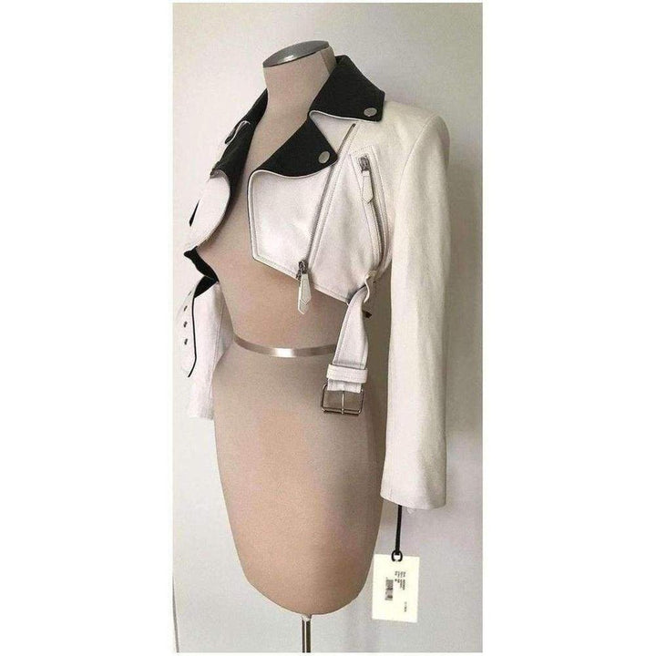Runway Leather Biker Jacket