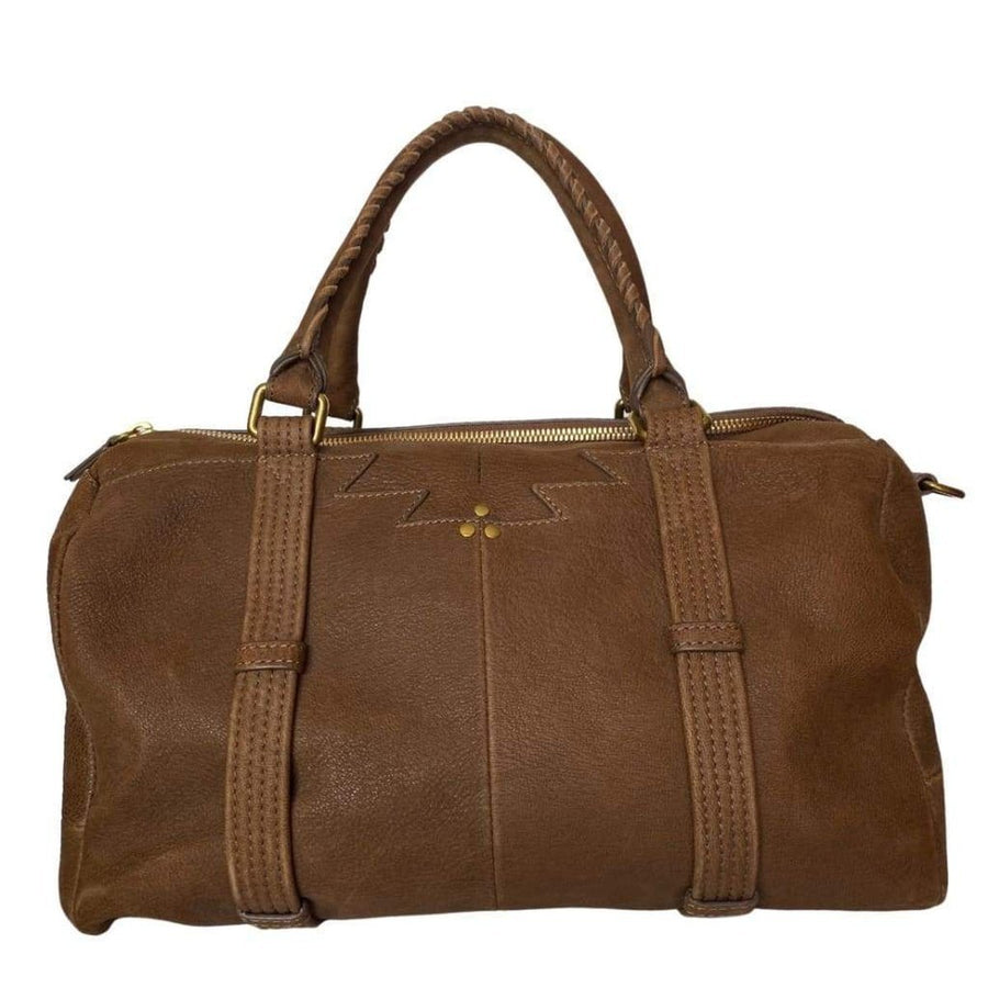Jerome Dreyfuss-Raoul Kaki Leather Tote - Runway Catalog