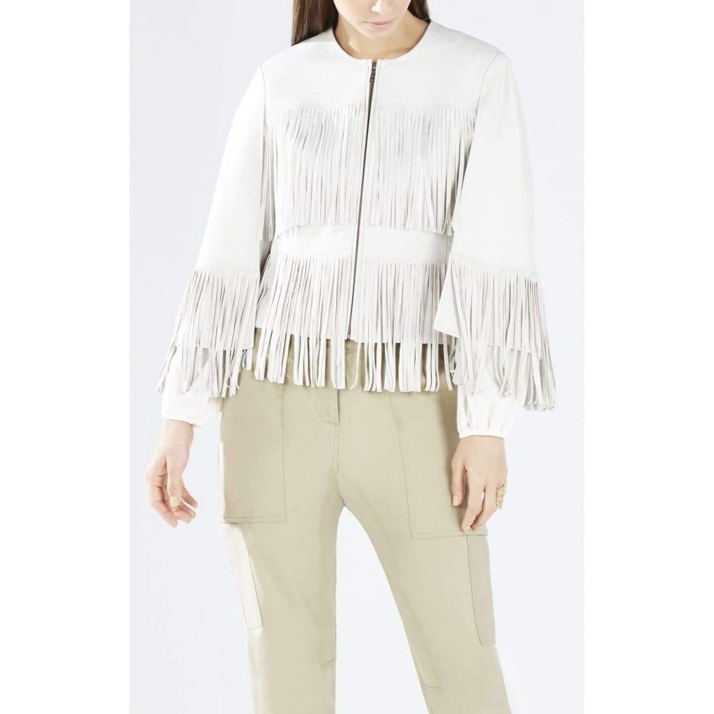 Jonah Faux-Suede Fringe Cape