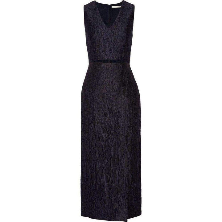 Jonathan Simkhai Midnight Blue Caviar Slit Dress