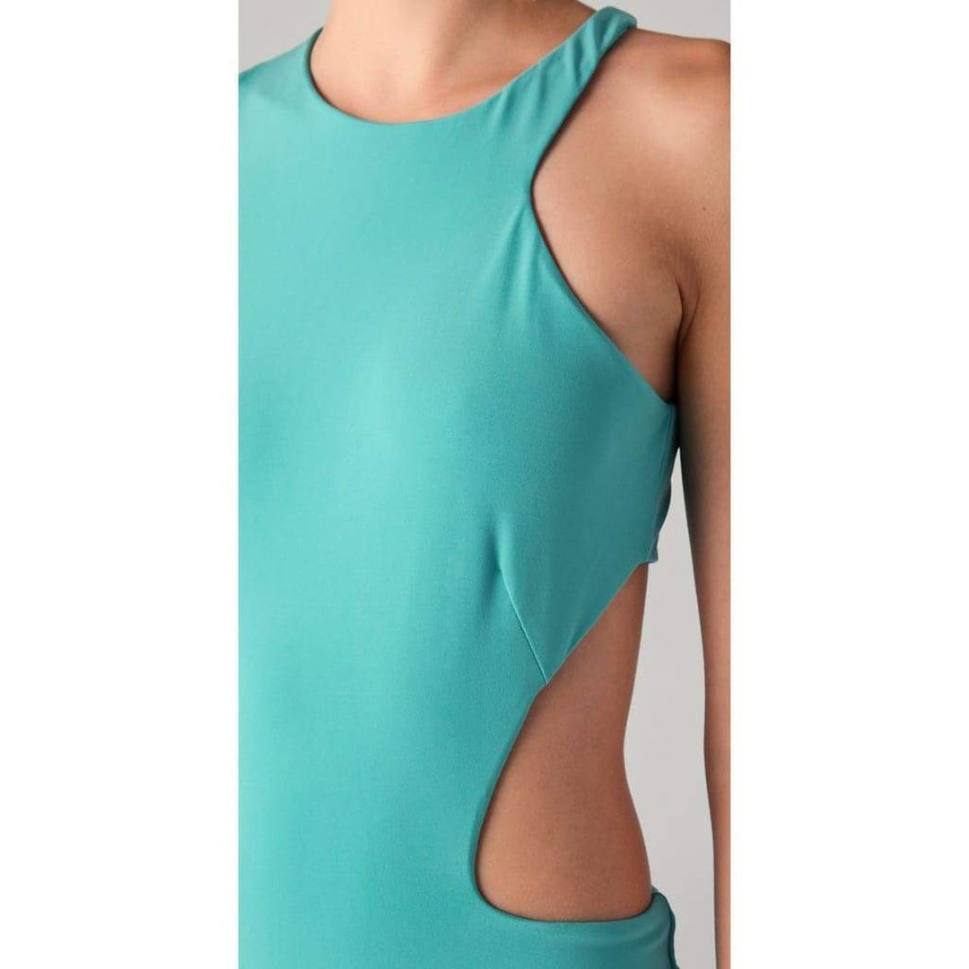 Asymmetrical Cut Out Long Dress