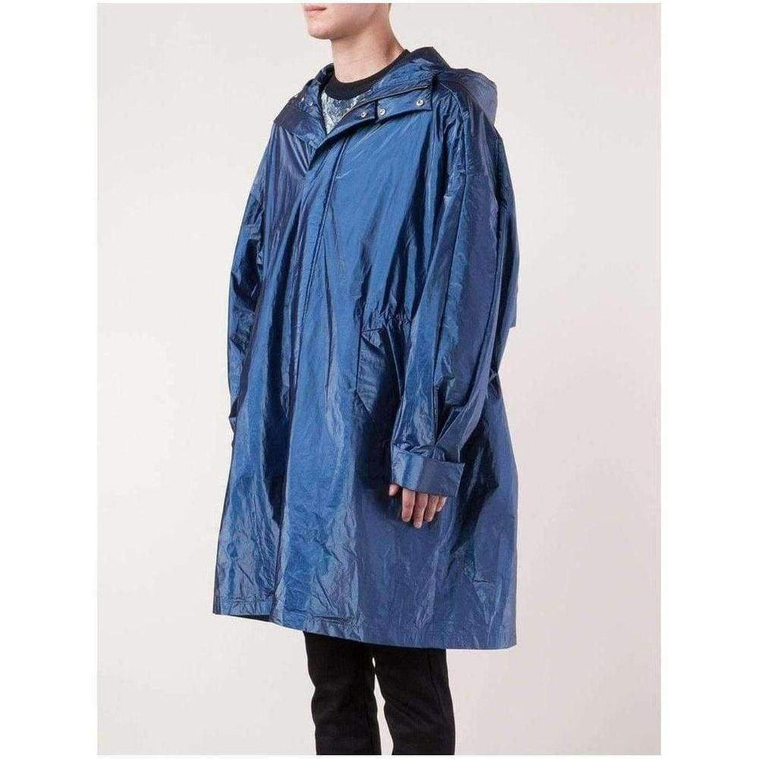 Runway Blue Oversized Raincoat