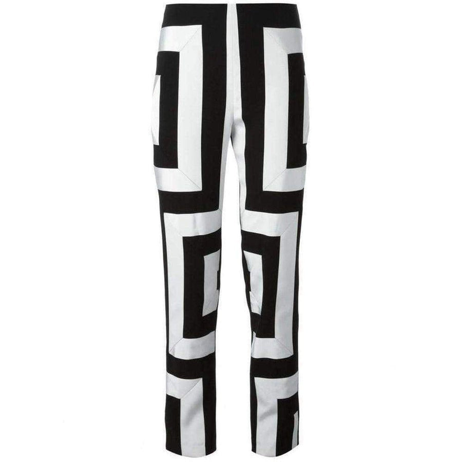 Kenzo-Kenzo Geometric Print Trousers Pants - Runway Catalog