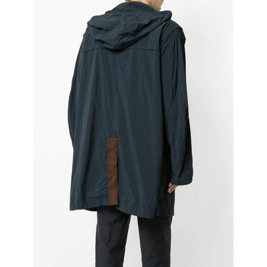 Kolor Blue Oversized Duffle Coat