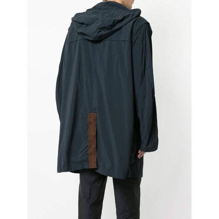 Kolor Blue Oversized Duffle Coat