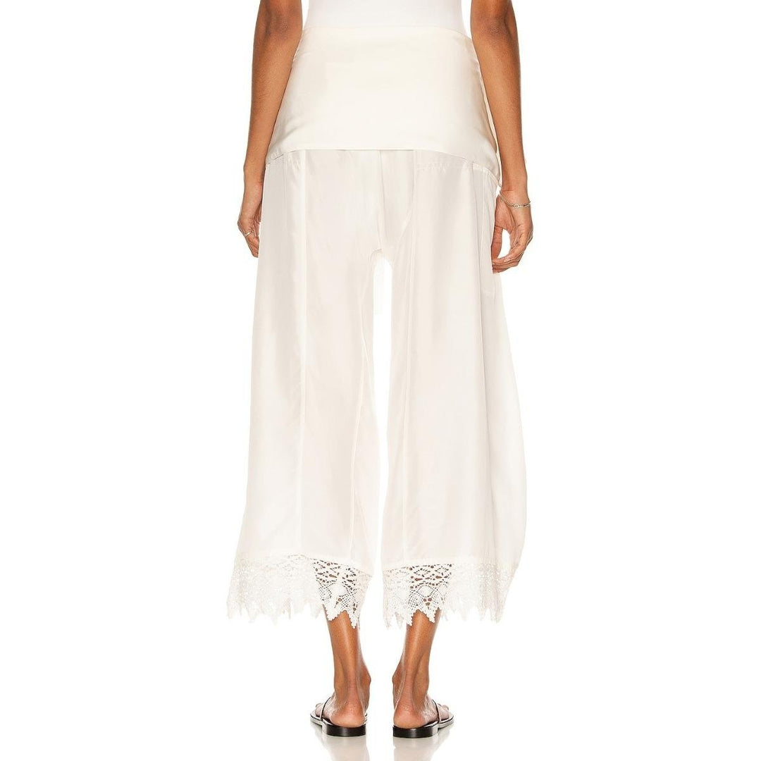 Ibiza Macramé Belted Trousers