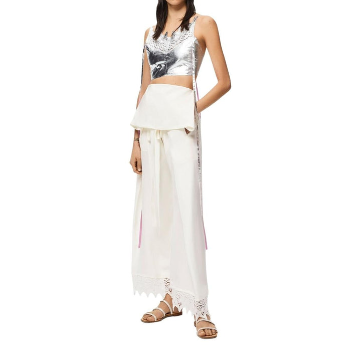 Ibiza Macramé Belted Trousers