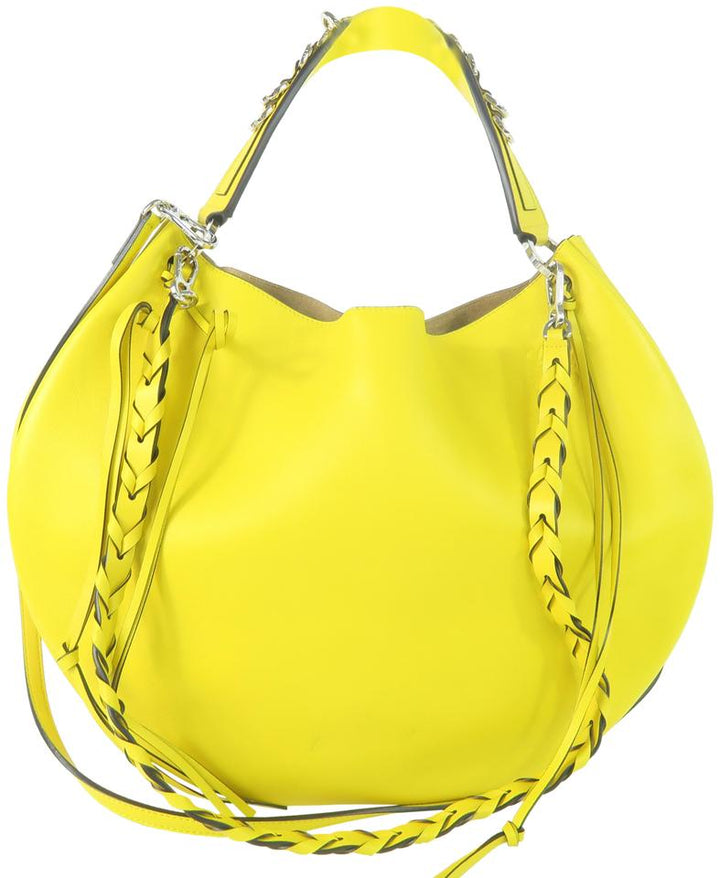 Loewe Yellow Calfskin Leather Tote